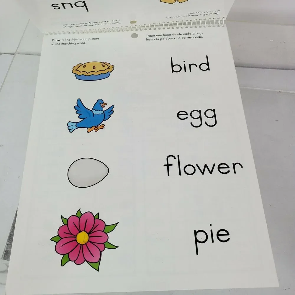 Practice Pals Write-On Wipe Clean First‎ Words Practice Book Kids Learning